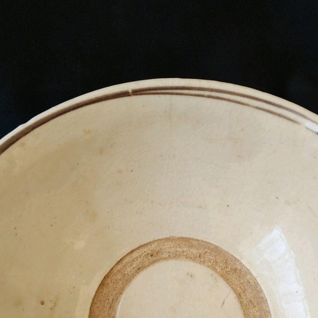 中国  磁州窯  茶碗  絵高麗 古箱 箱書きあり 貴重  骨董  茶道具