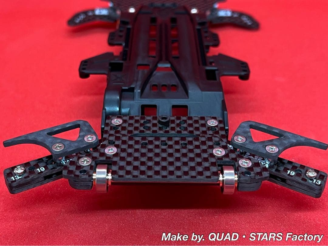 【ミニ四駆・VZ用】2軸ATピボット＋1軸リヤアンカー＋リヤスキッド　2022