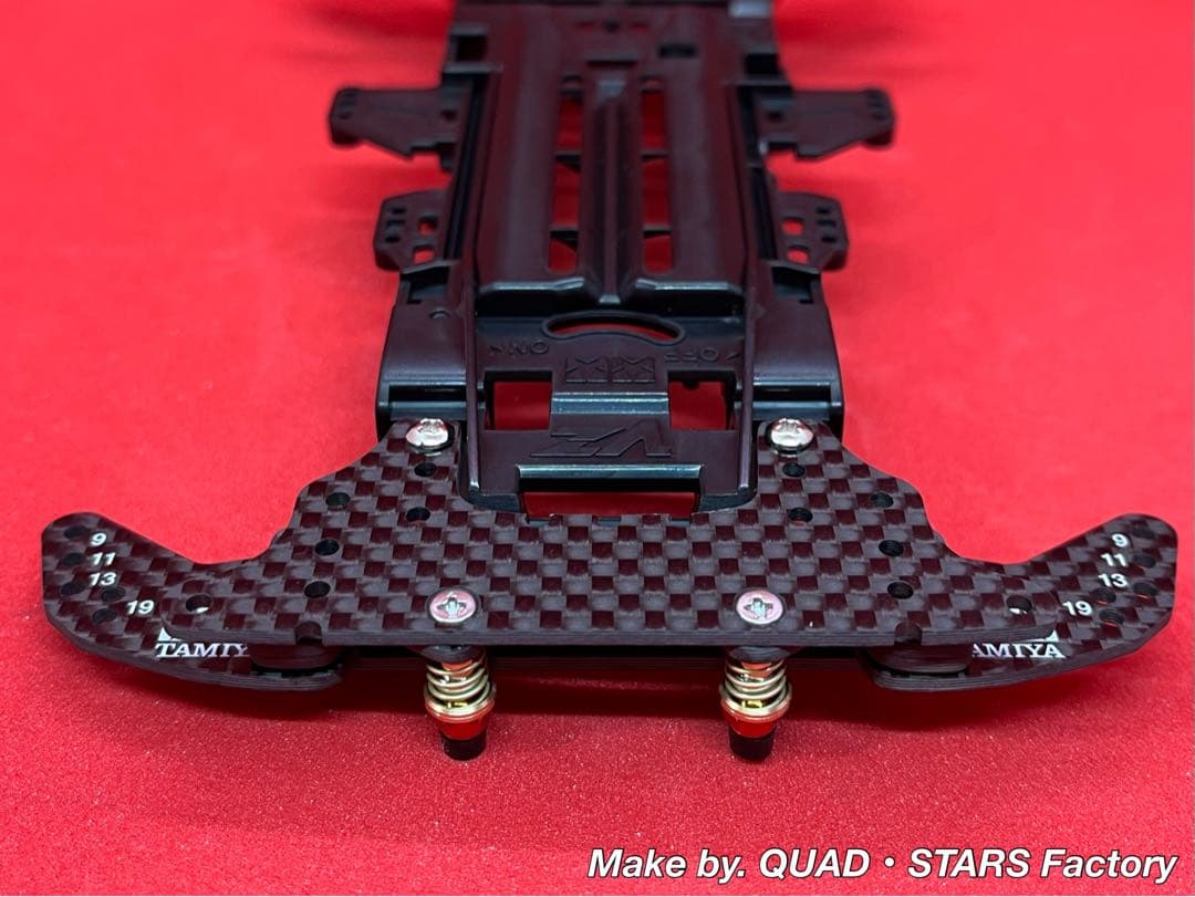 【ミニ四駆・VZ用】2軸ATピボット＋1軸リヤアンカー＋リヤスキッド　2022