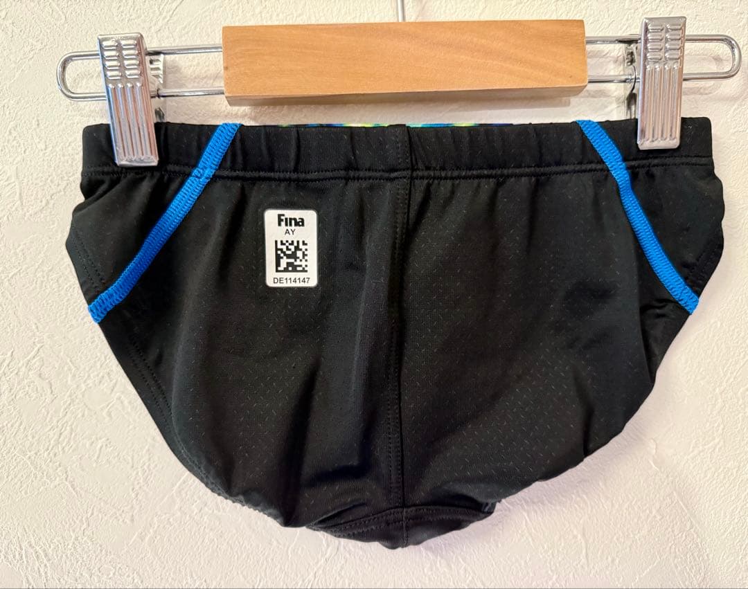 ひ*ろ様 レアarena メンズ 競パン Sサイズ　【ブルー×グリーン×ブラック