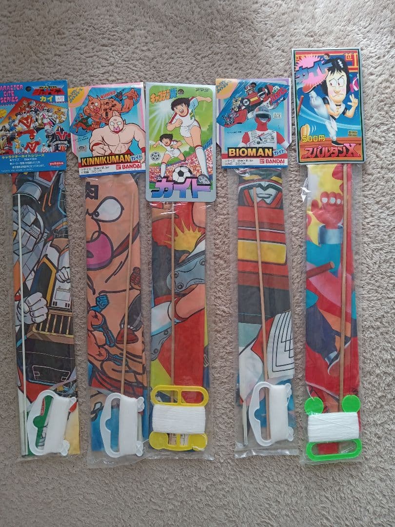 お正月　凧 たこ カイト アニメ　ヒーロー　キャラクター　おもちゃ　子供