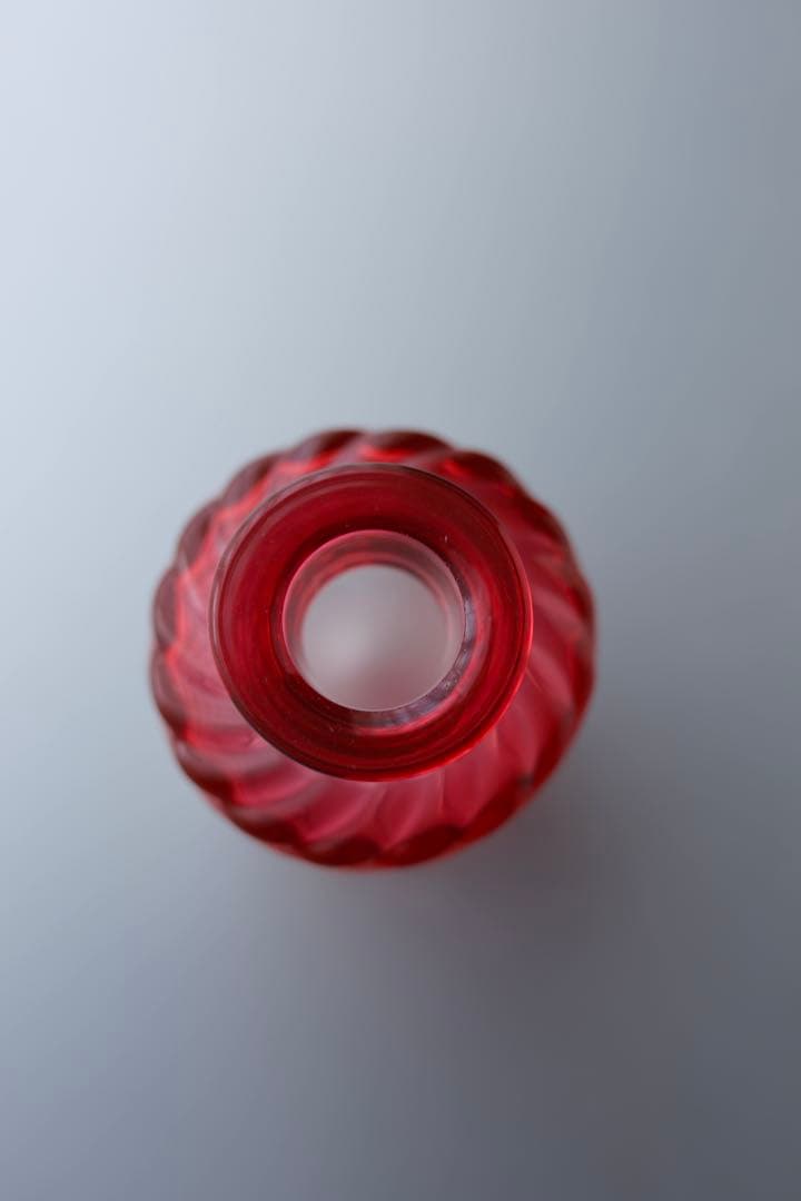 レア　オールド バカラ　バンブー　香水瓶　高さ19cm