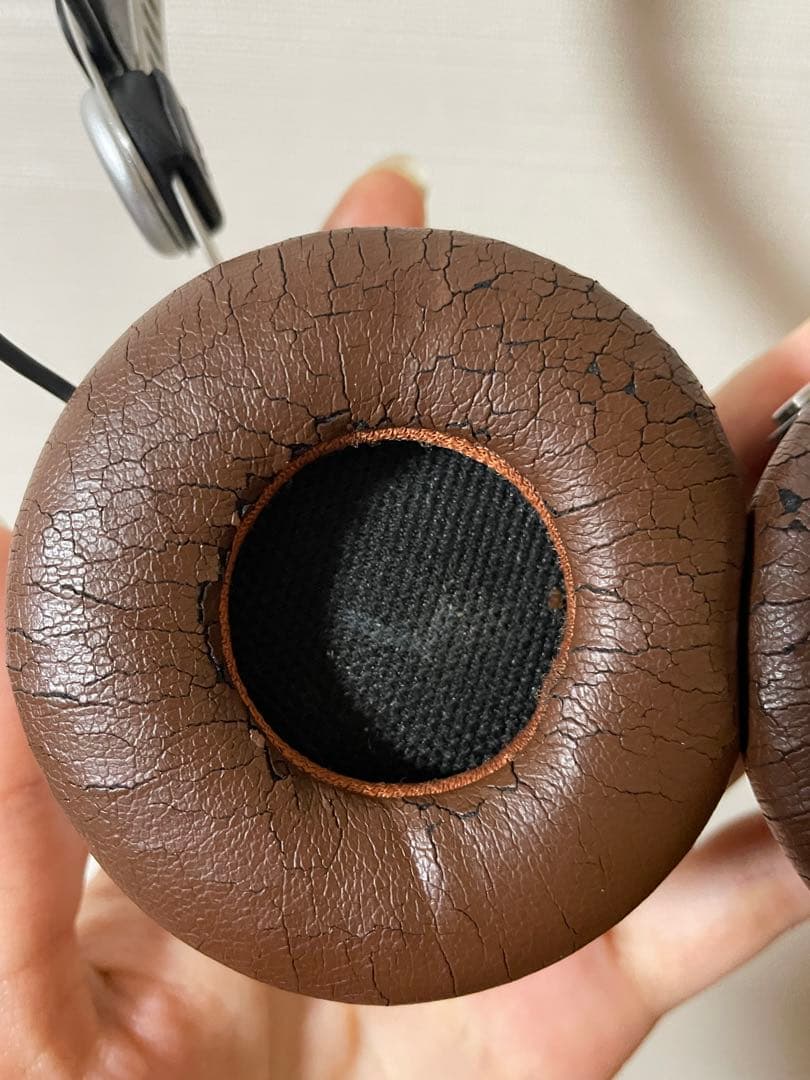 (動作不良有り)beyerdynamic ワイヤレスヘッドホン ブラウン