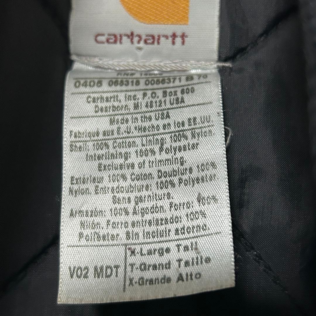 Y*割様 アメリカ製 カーハート　ベスト　ミッドナイト　XL TALL