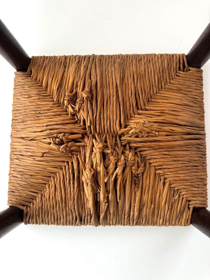 松本民芸家具　ラッシスツール ヴィンテージ