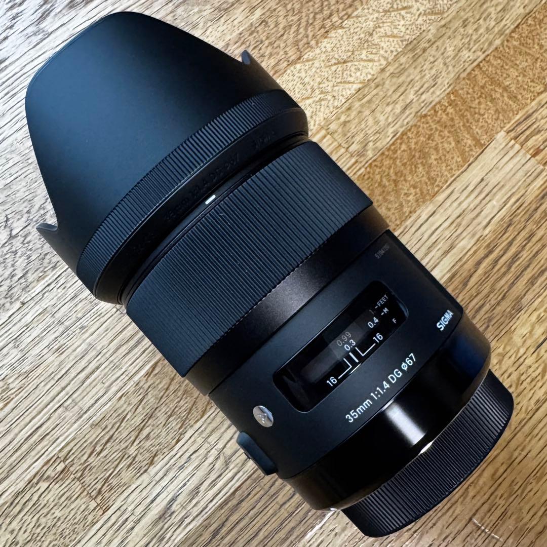 【極美品】【SAマウント】SIGMA 35mm F1.4 DG HSM Art