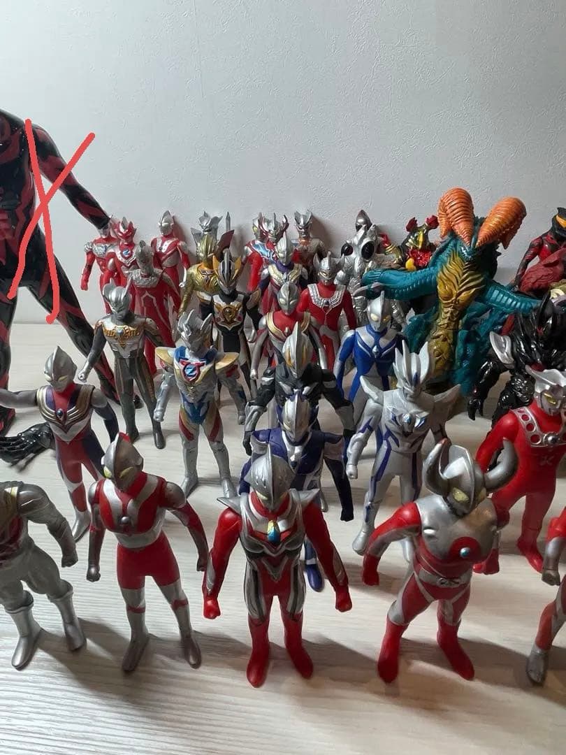 ウルトラマン　怪獣　ソフビ　まとめ売り51体