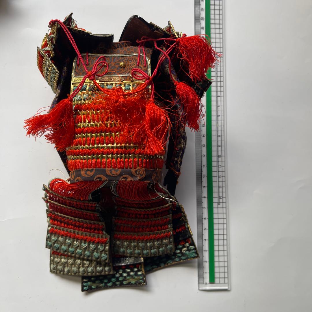 貴重！ 武者人形　武士の鎧 兜人形 75年前の日本古来の伝統的武者人形作品