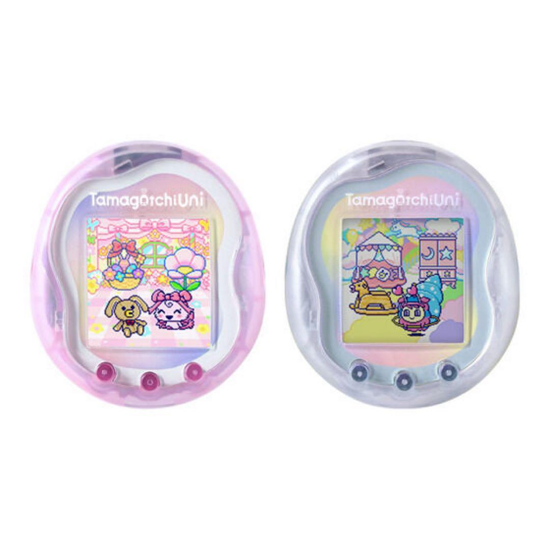 【新品未開封】 Tamagotchi Uni Aurora Pink White