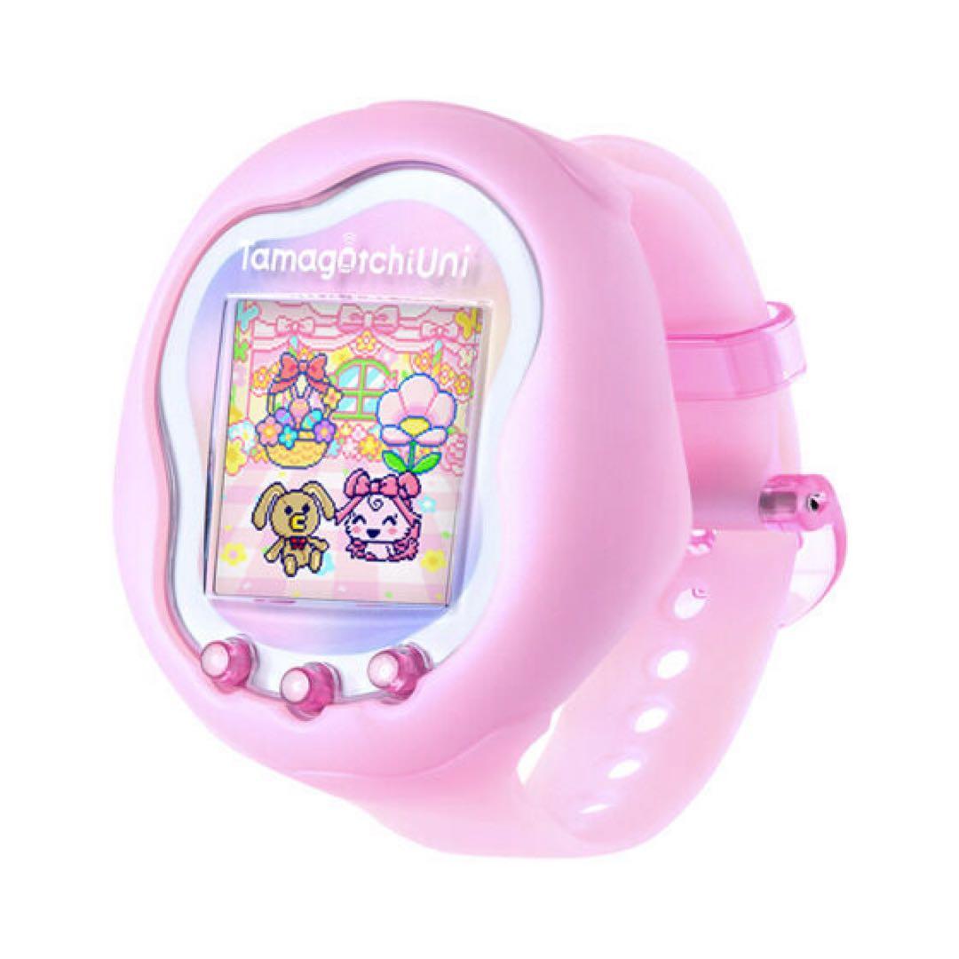 【新品未開封】 Tamagotchi Uni Aurora Pink White
