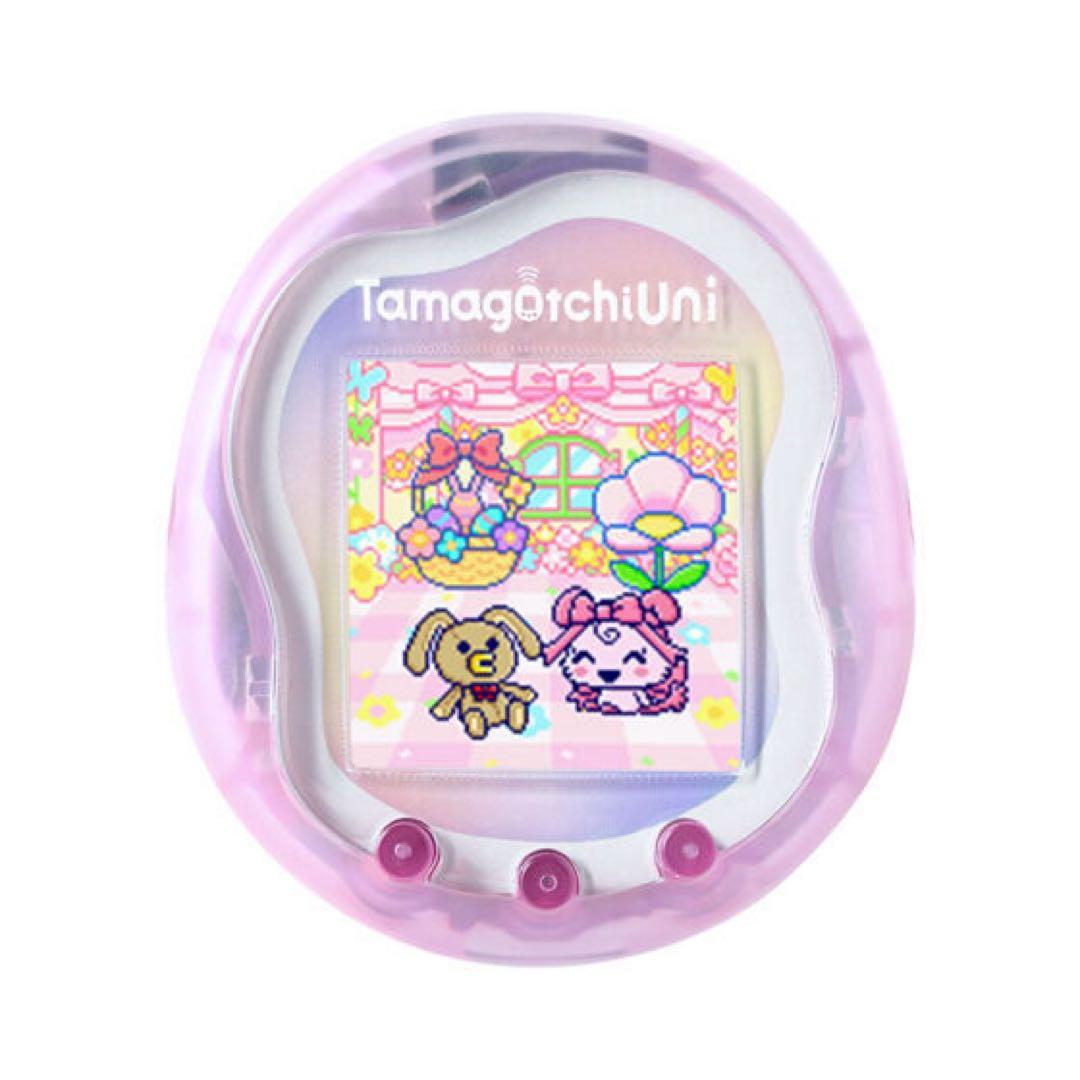 【新品未開封】 Tamagotchi Uni Aurora Pink White