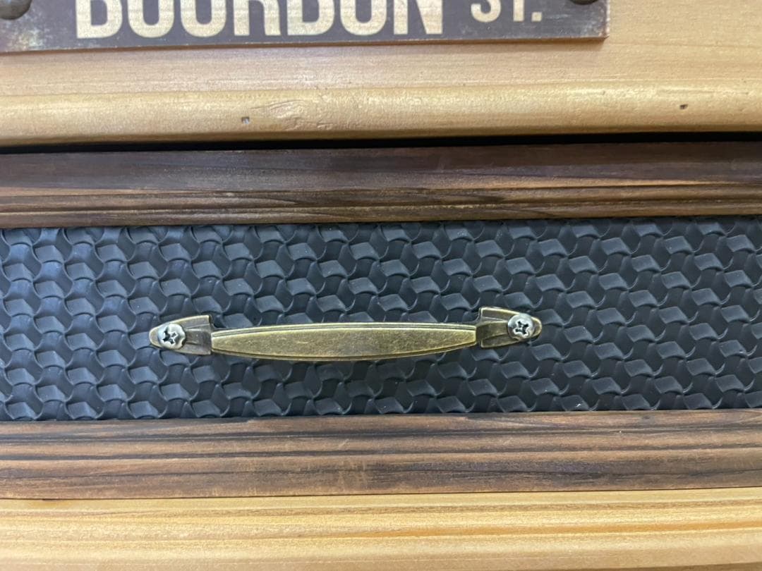 コレクションテーブル　コレクションケース　机　サイドテーブル　アンティーク　木