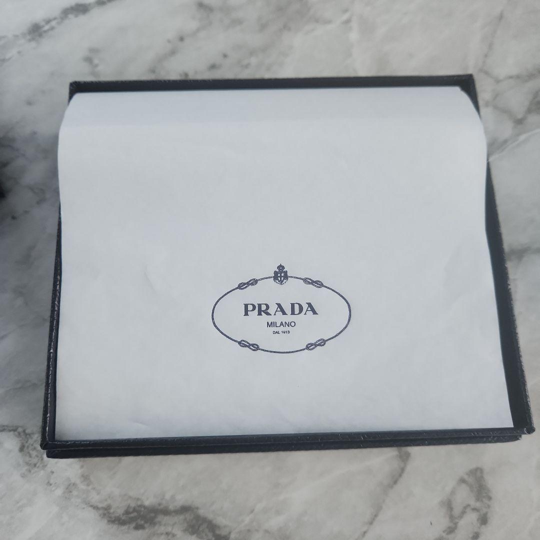PRADA プラダ 二つ折り財布 財布 サフィアーノミニ財布