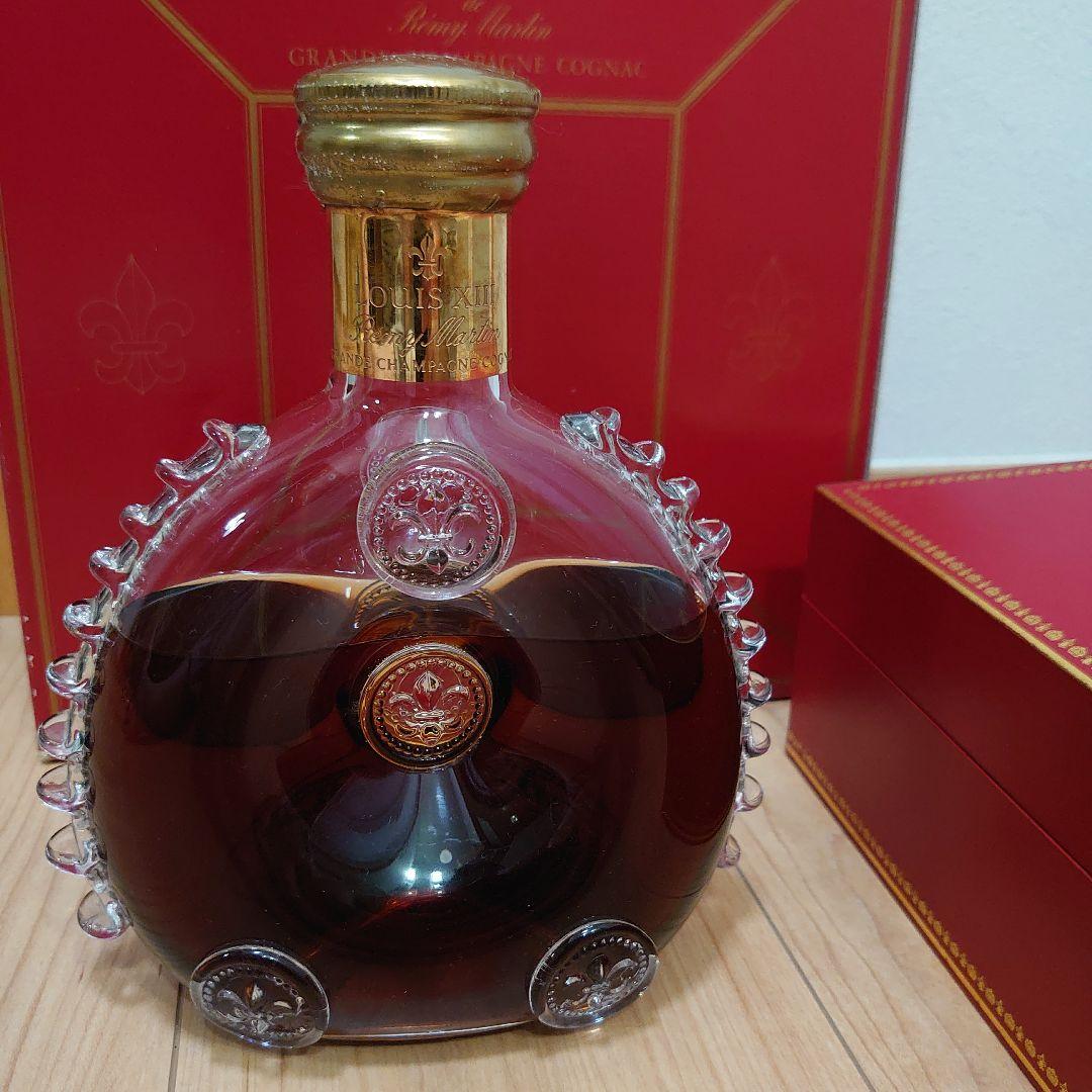 レミーマルタン ルイ13世 金キャップ　替栓付き・四角形箱　未開封・訳有