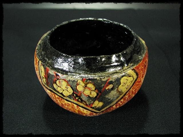 田中 篁秋 可忘茶 かぼちゃ 茶入 茶道具 e139