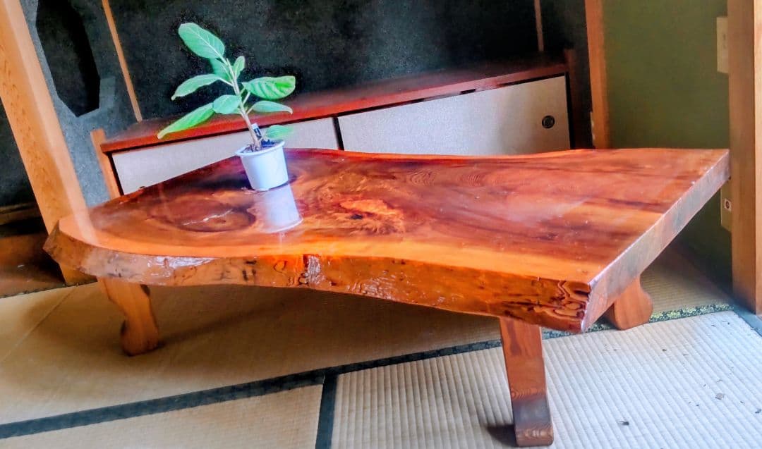 「大切に保管していました。」自伐自作part５／杉 本来の自然な形状すばらしい