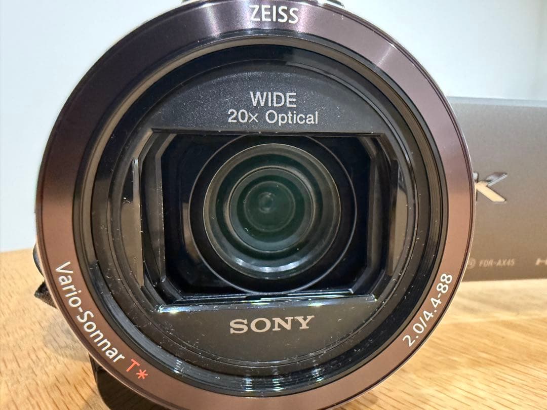 (かんすけ)SONY 4K ビデオカメラ FDR-AX45