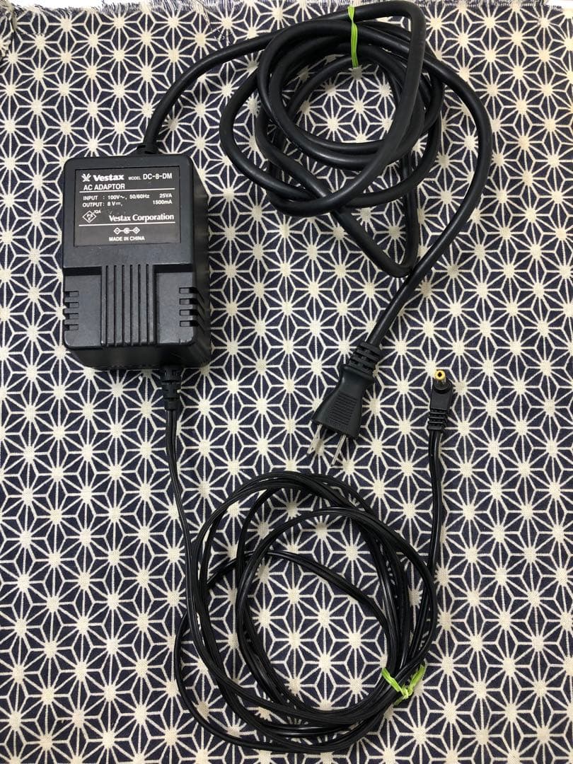 VESTAX ベスタクス　CDX-05 白　純正電源ケーブル付属