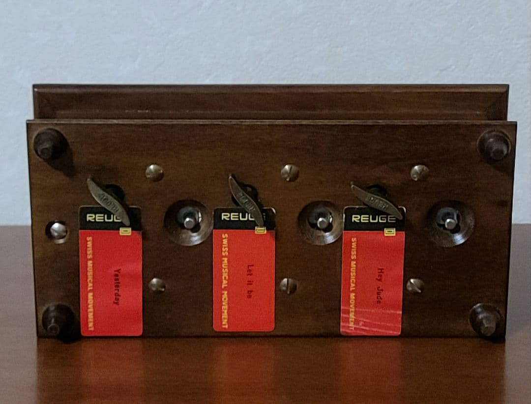 トリプルオルゴール ビートルズ名曲:レットイットビー、イエスタデイ、ヘイジュード