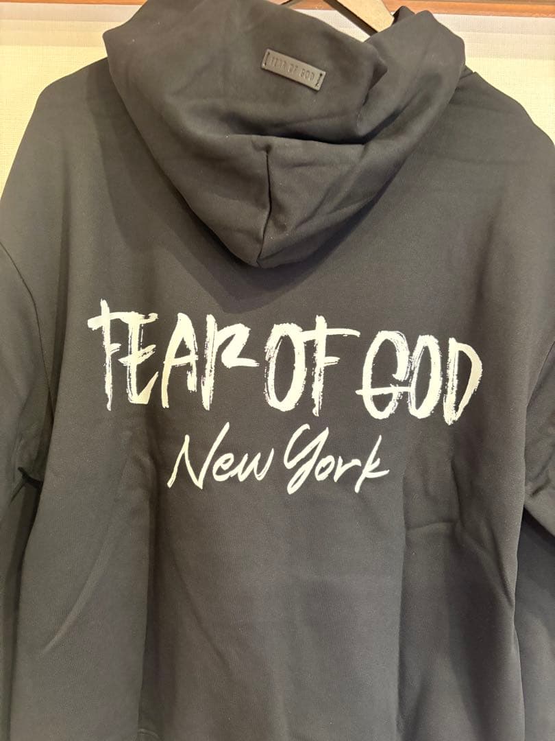 新品 エッセンシャルズ Essentials 綿男女兼用　防寒パーカー