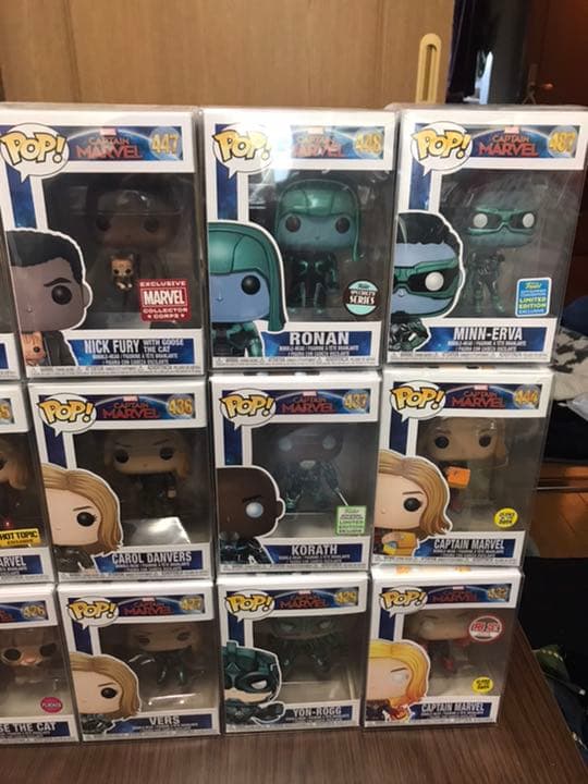 キャプテンマーベル　funko POP