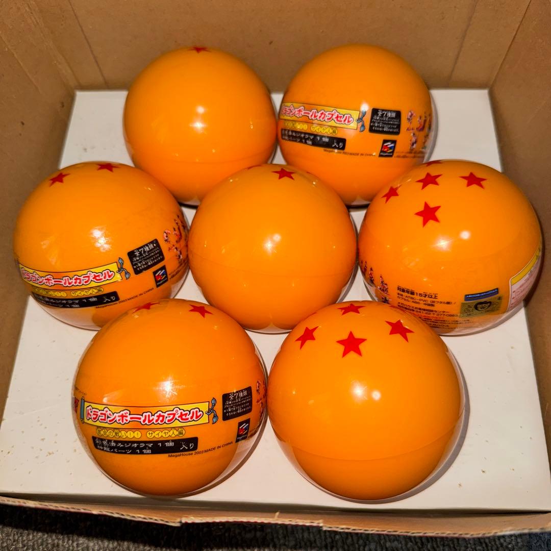 カプセル未開封あり　ドラゴンボール カプセル７個＋ガチャガチャ２個