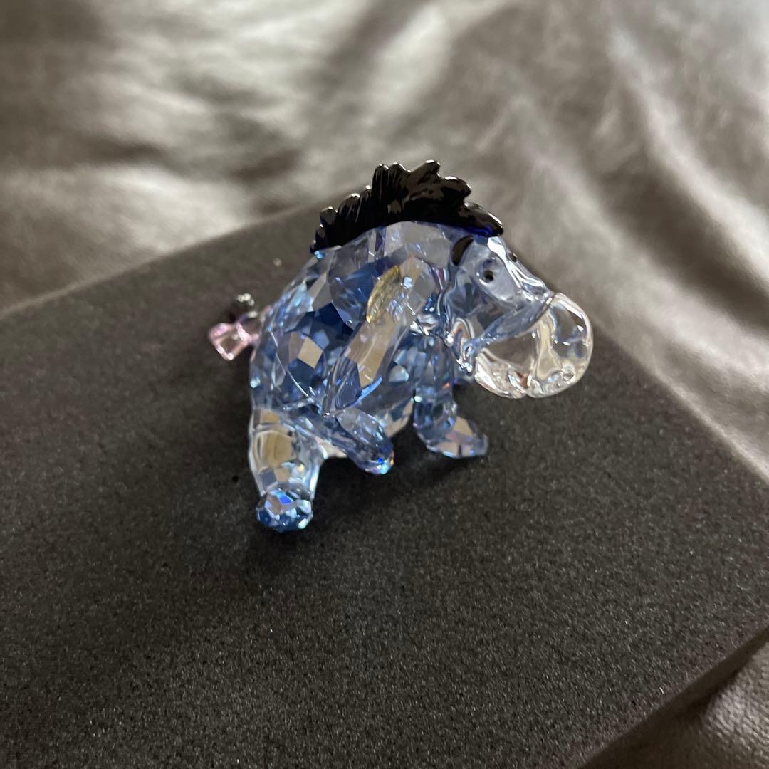 希少 スワロフスキー ディズニー イーヨー クリスタル 置物