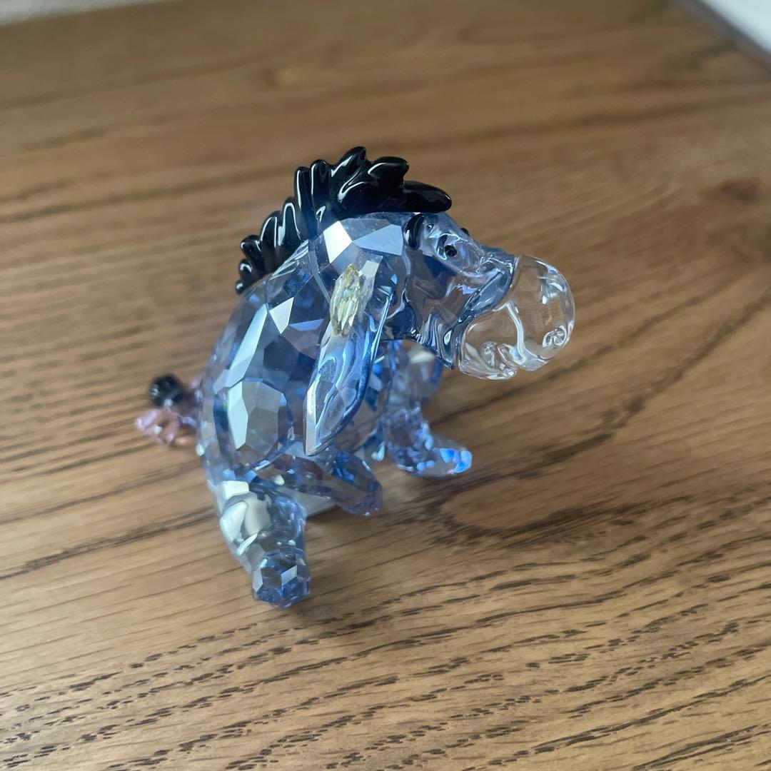 希少 スワロフスキー ディズニー イーヨー クリスタル 置物