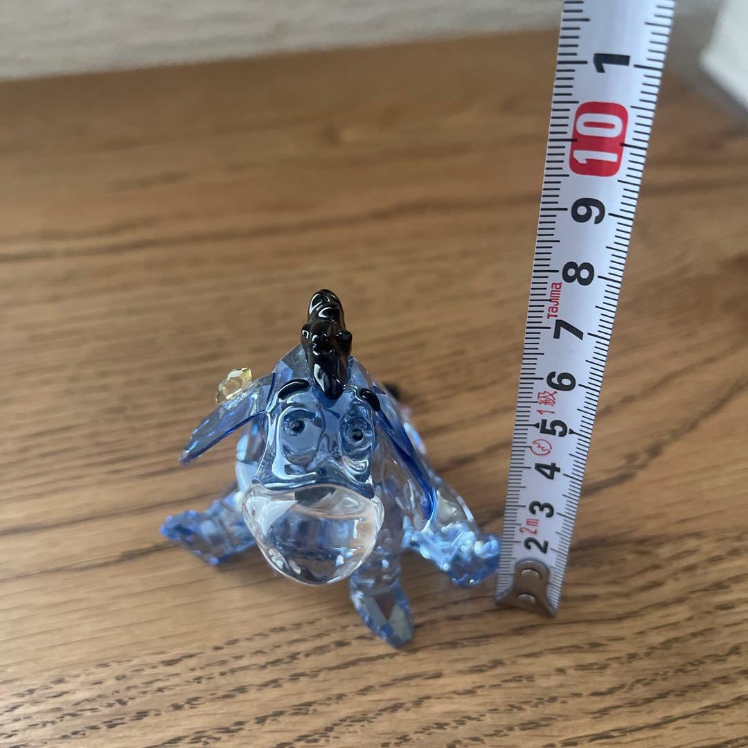 希少 スワロフスキー ディズニー イーヨー クリスタル 置物