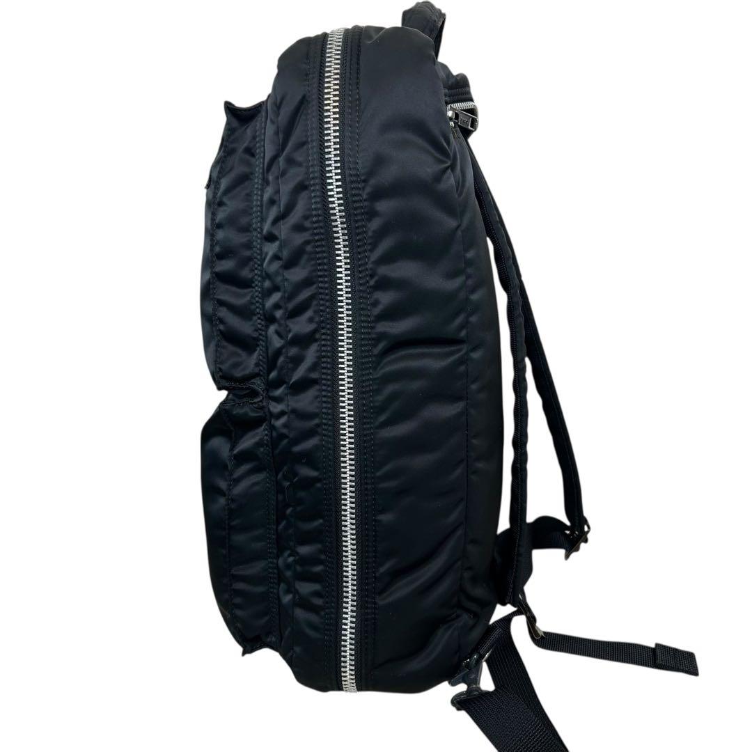 【良品】 PORTER TANKER 3way ビジネスリュック メンズ 黒