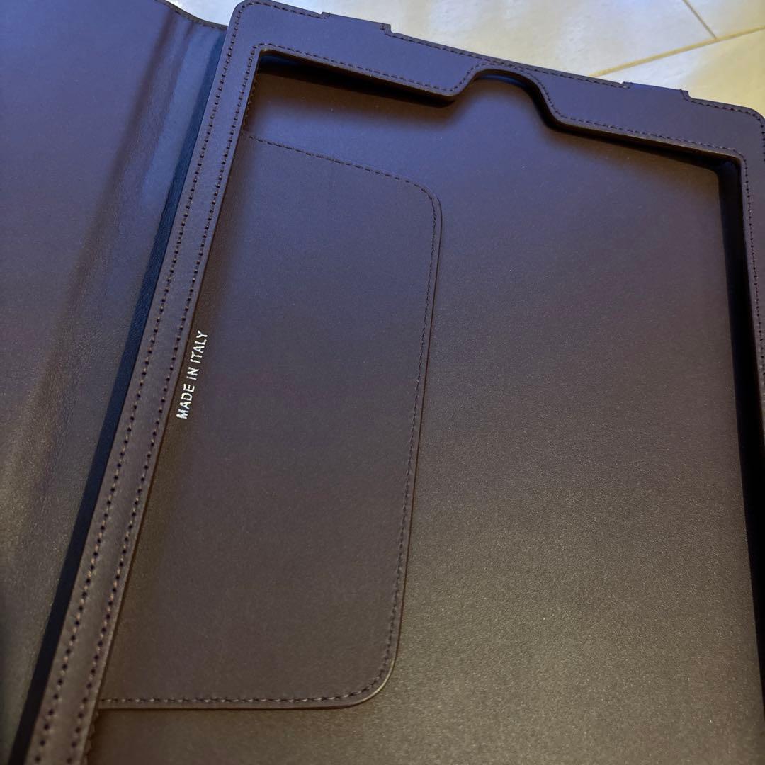 【新品】　シャネルiPadケース　マトラッセ　本革　ブラック