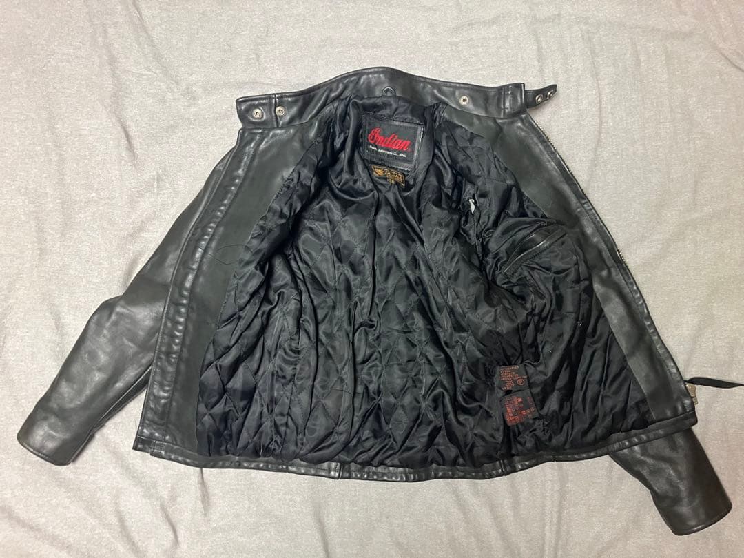 は*ん様 インディアンモーターサイクル　ライダースシングルジャケット