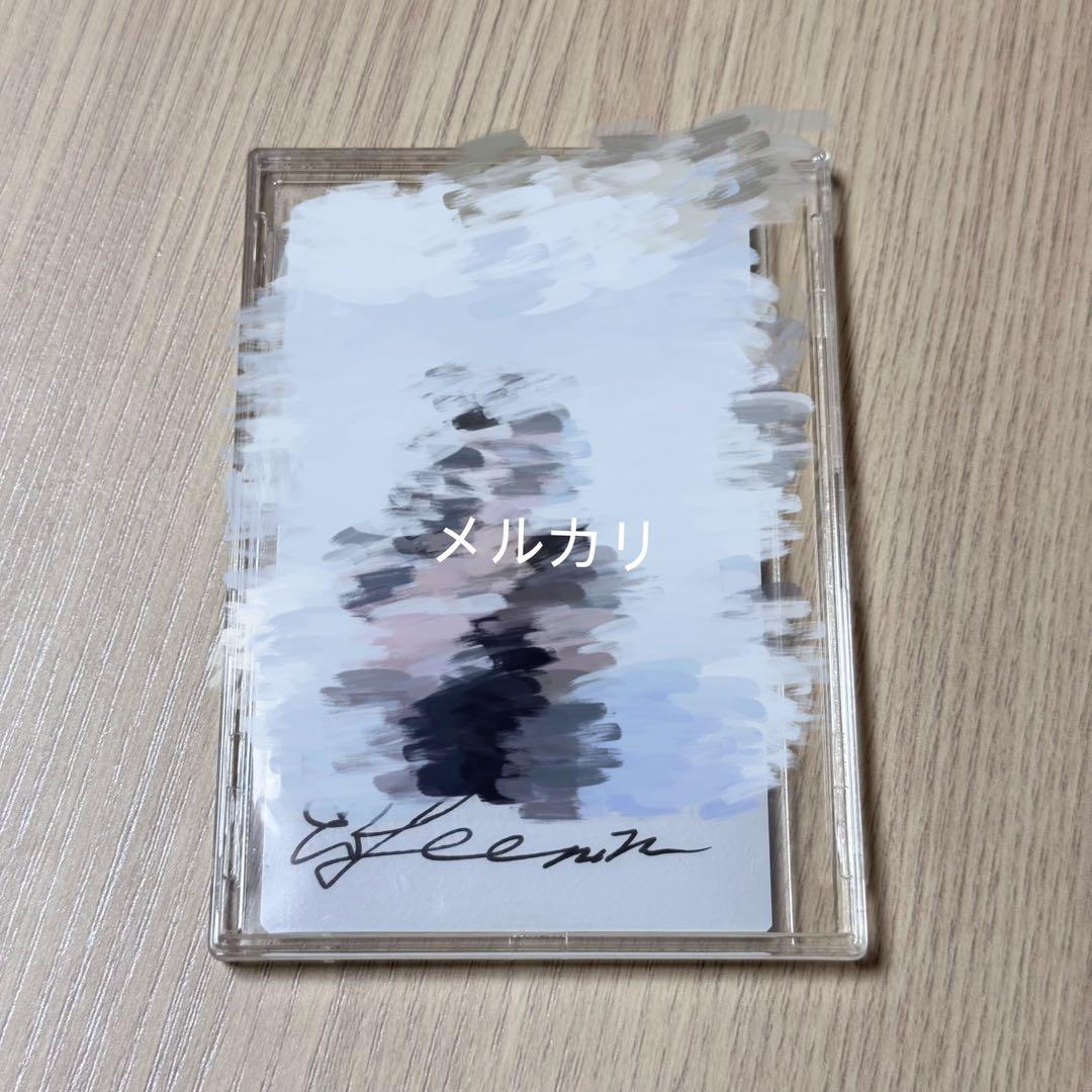 izna サイン会　直筆サイン入りポラロイド　ジミン　トレカ　チェキ