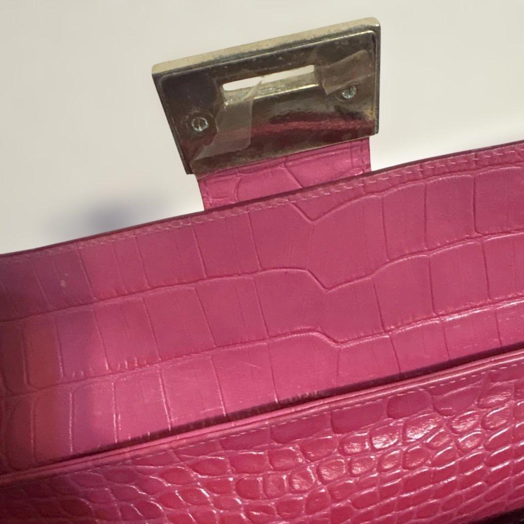 JIMMY CHOO ピンク ハンドバッグ