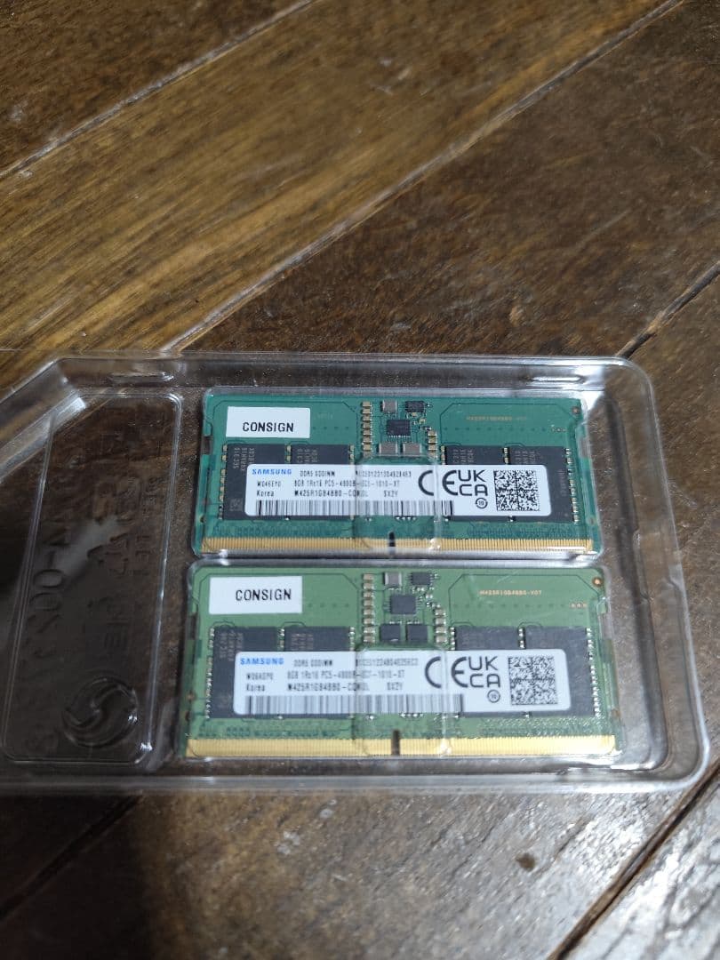 Samsung DDR5 8GB×2 メモリー 16GB ノート用