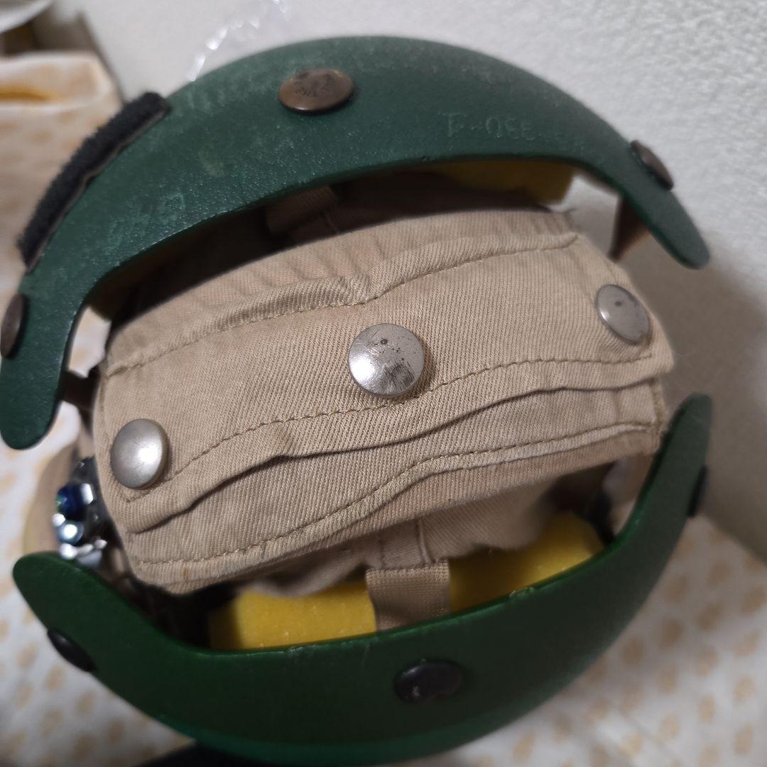 米軍　実物　フライトデッキクルー　ヘルメット グリーン　７ 1/2