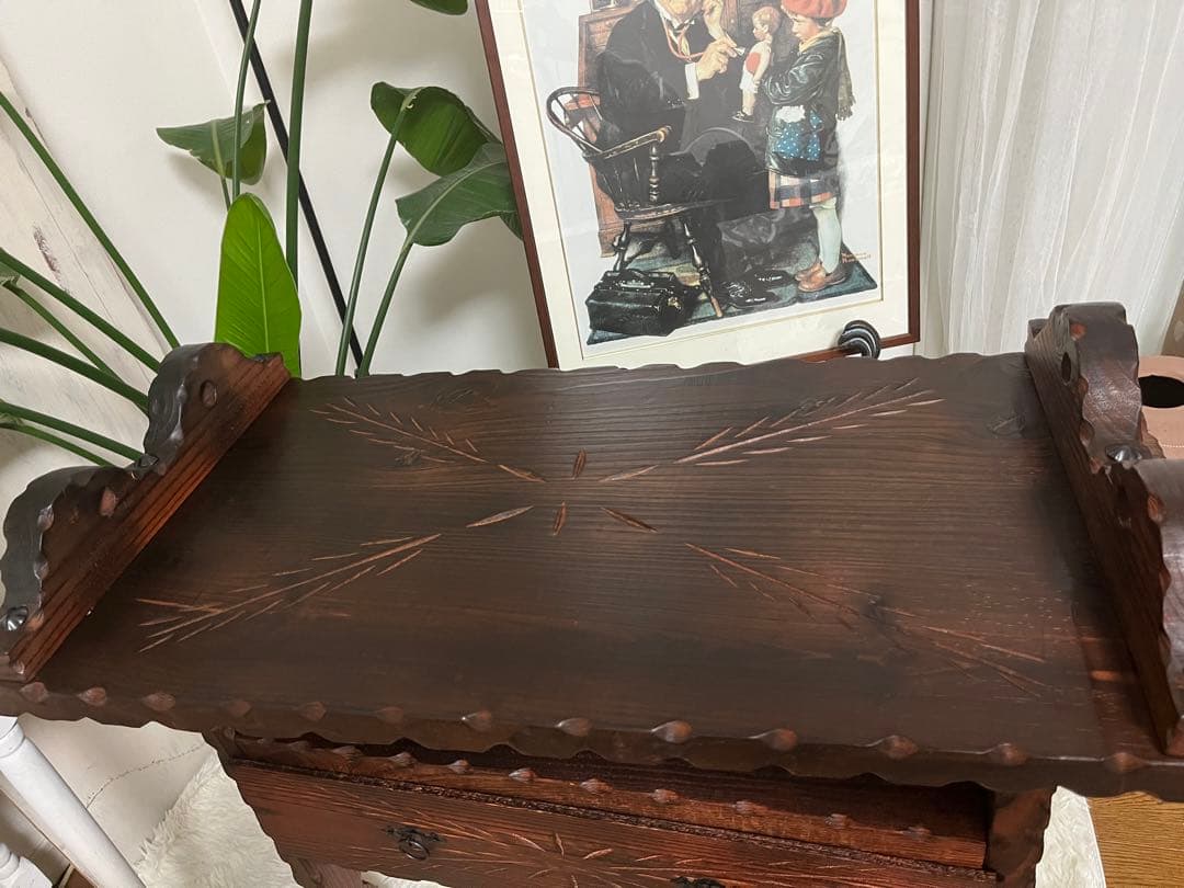 和製ヴィンテージ サイドテーブル　ナイトテーブル