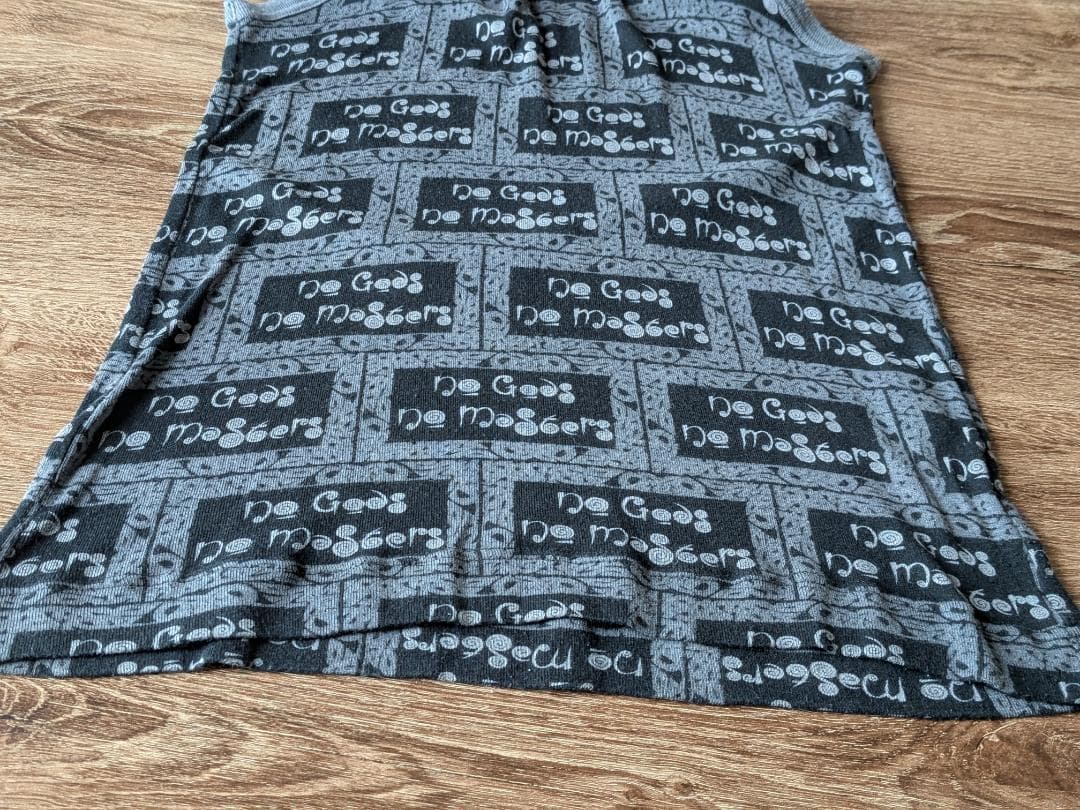 アンダーカバー 2003SS 総柄タンクトップ Tシャツ scab期