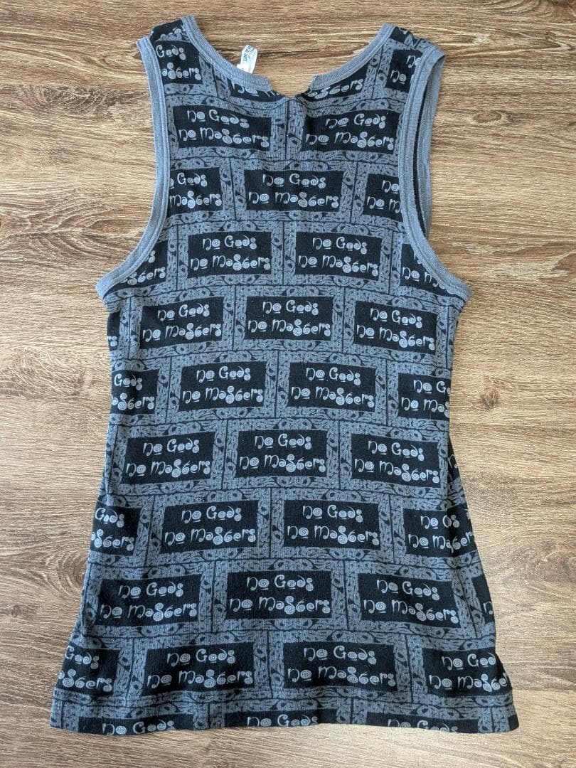 アンダーカバー 2003SS 総柄タンクトップ Tシャツ scab期