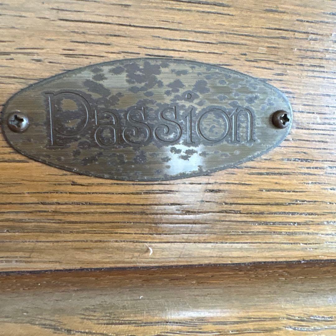 高級家具　passionブランド　縦型　カップポード　飾り棚照明付　背面鏡棚5