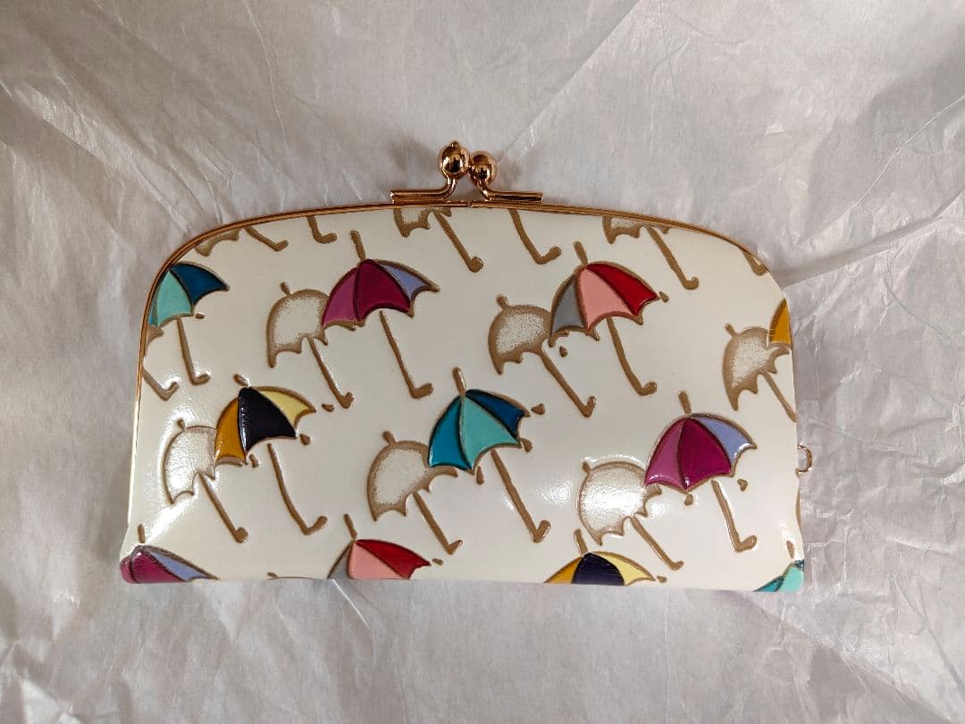 希少　文庫屋大関　天溝がま口財布　竹久夢二　傘