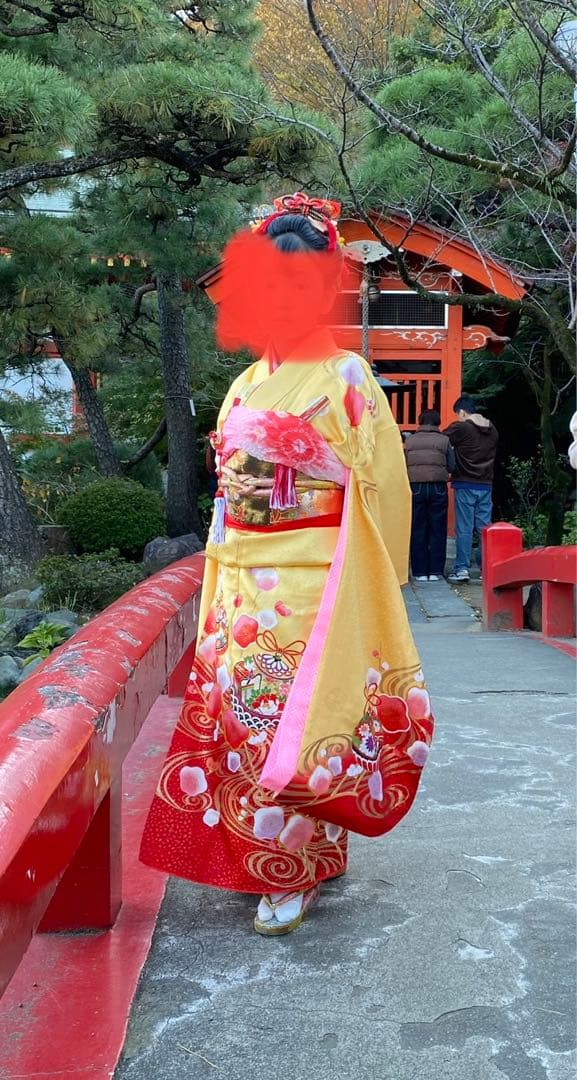 【たっぴ】七五三着物セット(イエロー)7歳 女の子