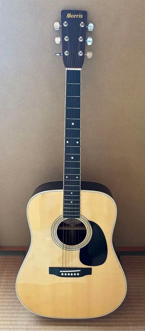 【美品】Morris モーリス アコースティックギター W20ハードケース付き
