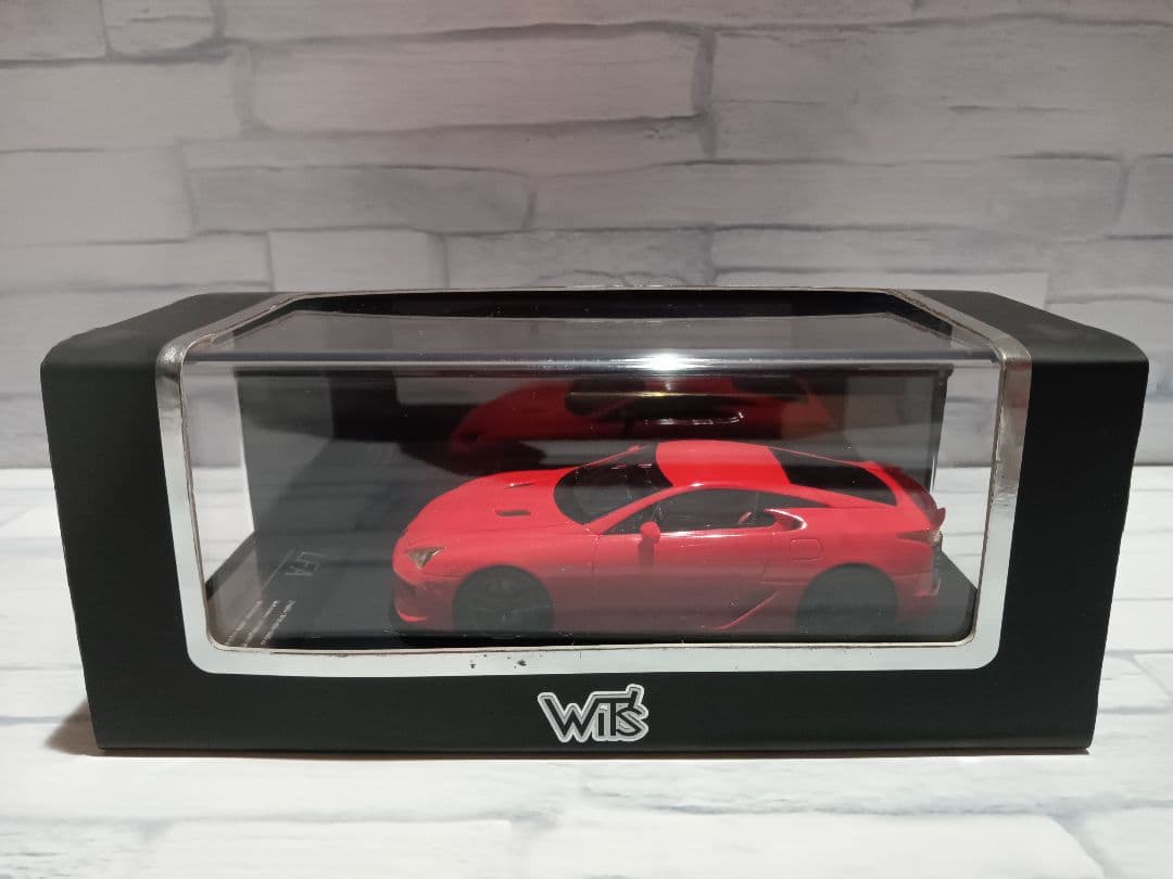 1/43 Wits　レクサス　LFA　ミニカー　レッド