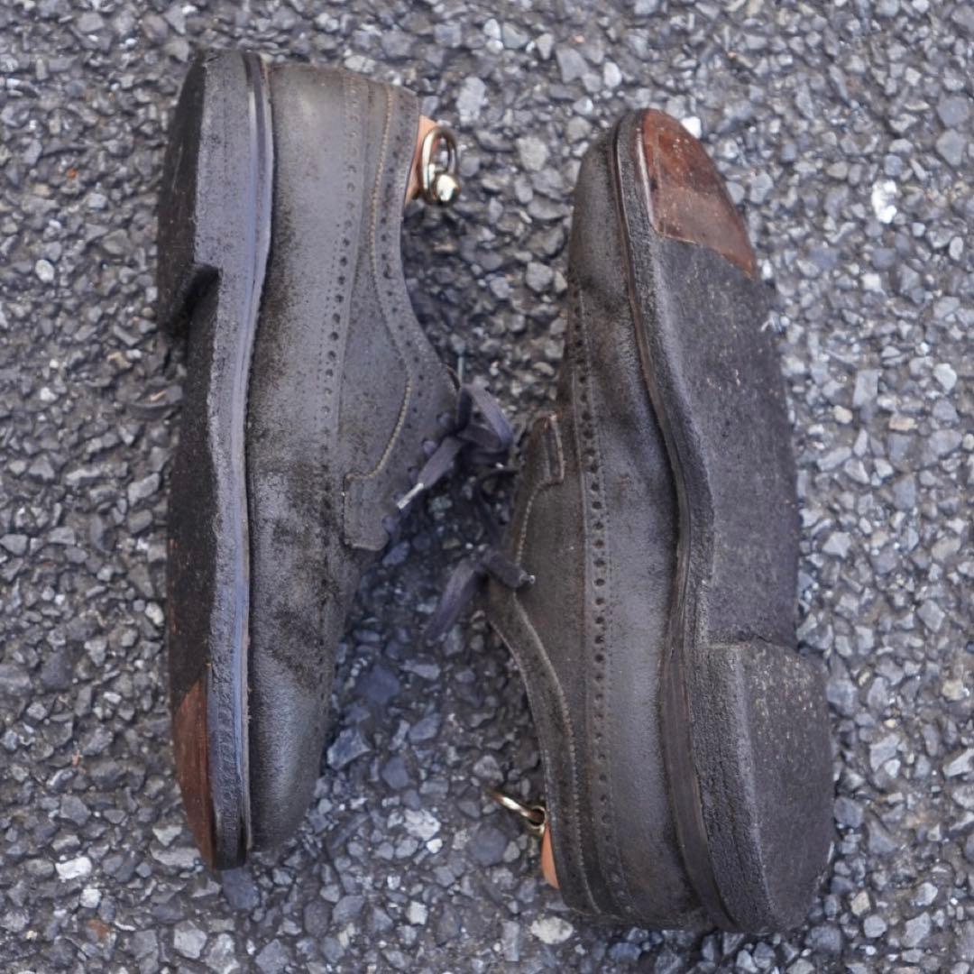 ⭐︎希少モデル⭐︎ Alden ブラウンオイルドスウェード ロングウィングUS9hD