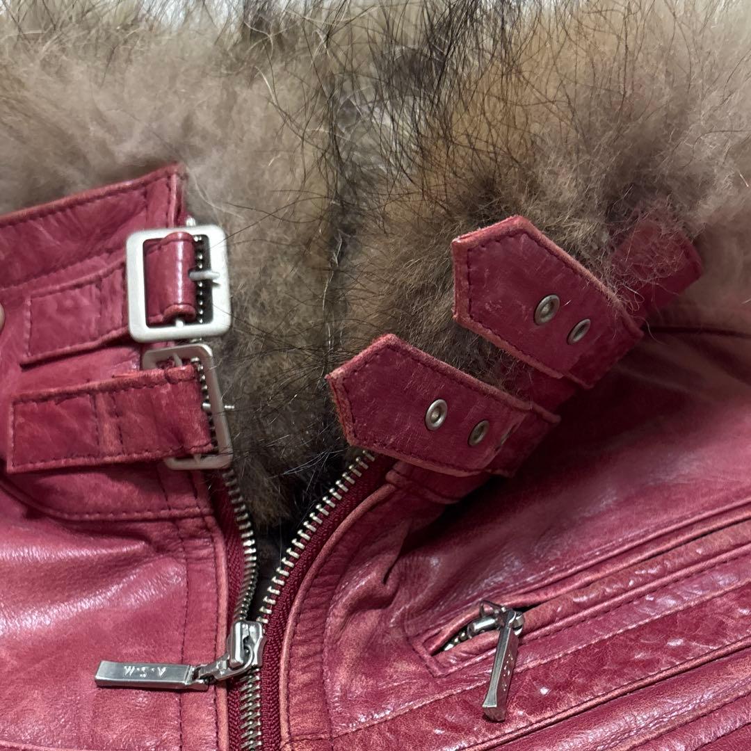 Y2K grunge archive 00’s お兄系 fur jacket L