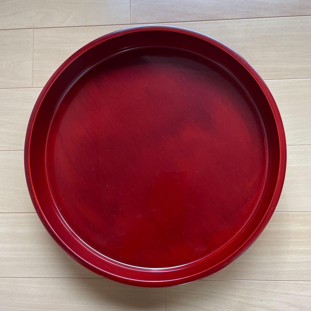 輪島漆器　小林　春政　お盆？