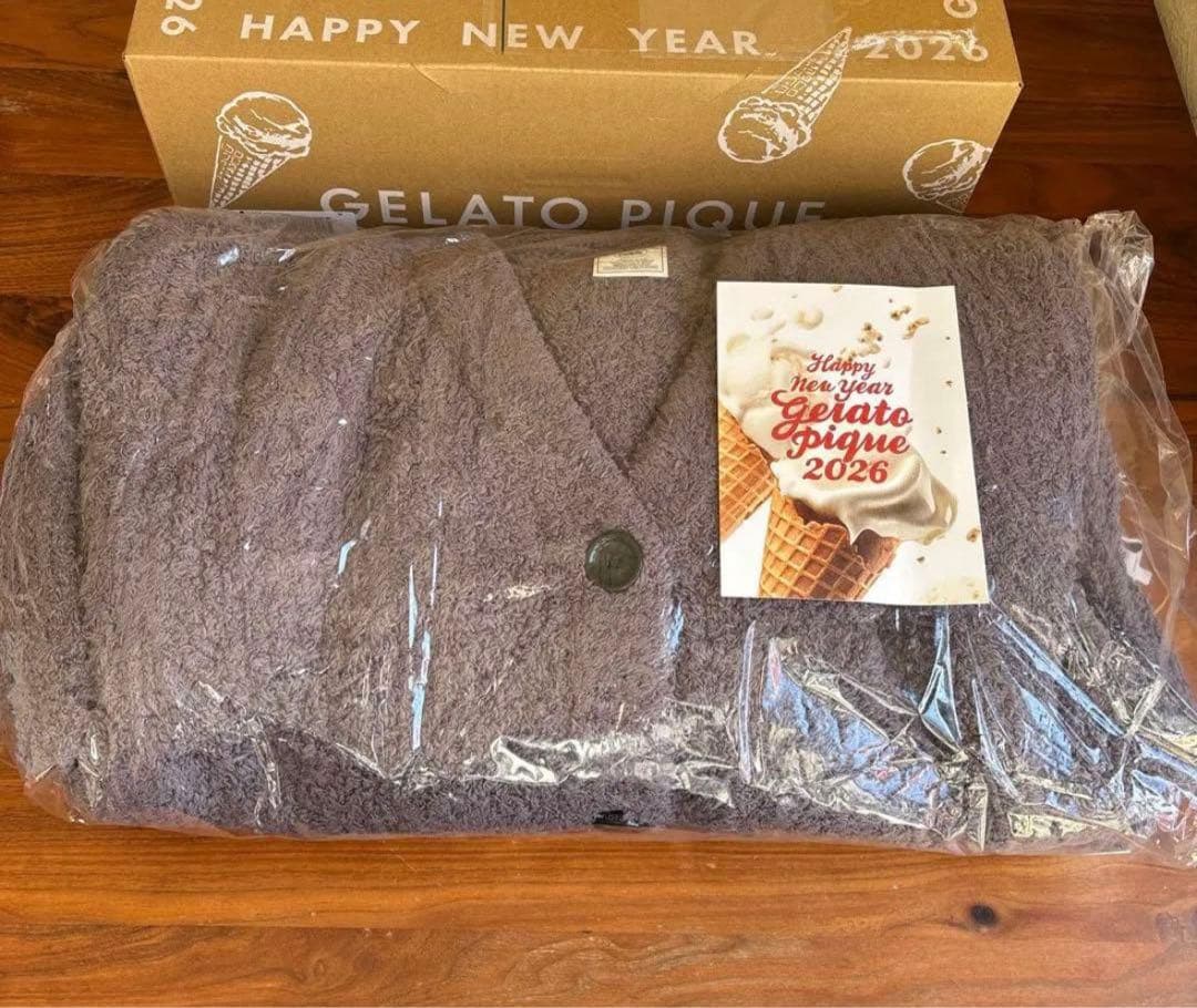 新品未開封GELATO PIQUE 2026 福袋Ｂ　モコモコ3点セット