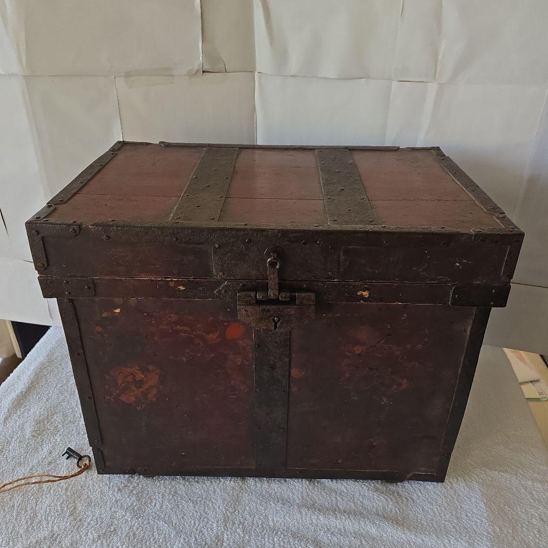 挟箱　鎧櫃　家紋　背負箪笥　武具　刀剣　千両箱　甲冑箱　兜箱　江戸時代　古民具