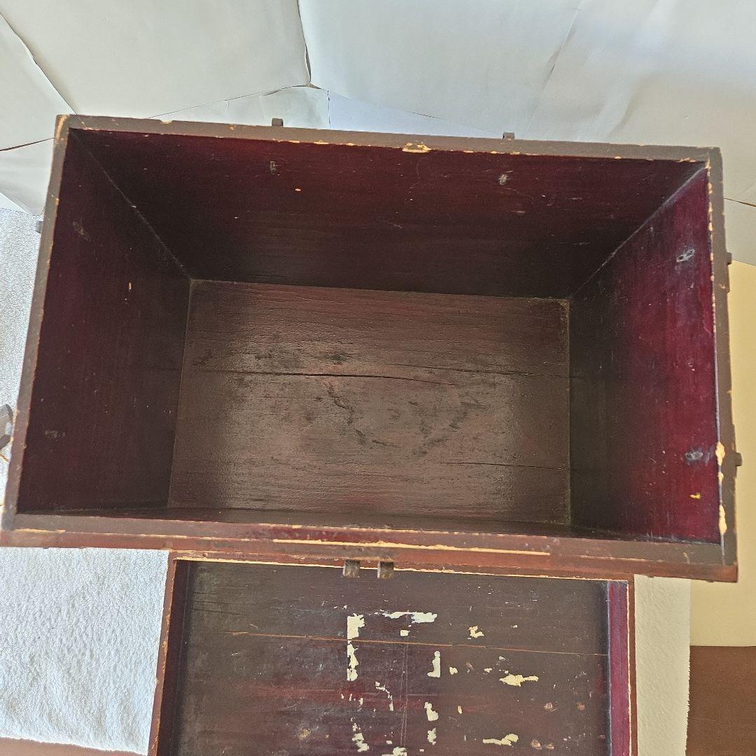 挟箱　鎧櫃　家紋　背負箪笥　武具　刀剣　千両箱　甲冑箱　兜箱　江戸時代　古民具